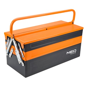 Neo 84-100 szerszámláda fém, 450x235x260mm
