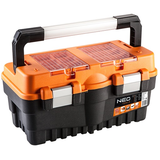 Neo 84-102 szerszámláda 18", 460x255x240mm, 2 szortimenter