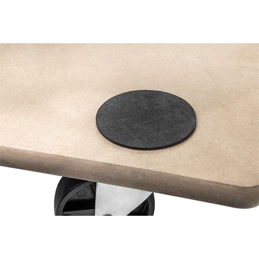 Neo 84-141 Anyagmozgató kocsi, MDF lappal, max.200kg, 575x290x11 mm