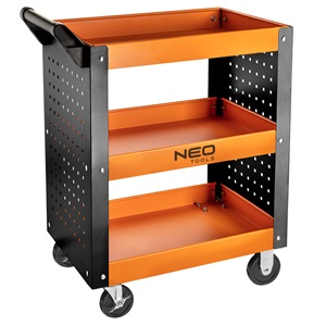 Neo 84-229 műhelykocsi, 3 polcos, 630 x 390 x 830mm, teherbírás:120kg