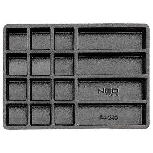 Neo 84-249 tároló rekeszes tálca, teljes fiók méretű, 550x386mm