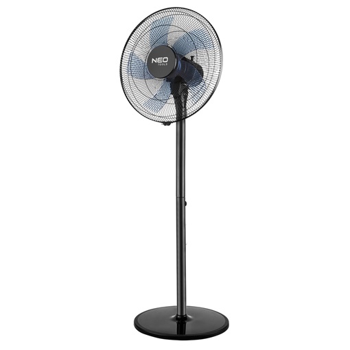 Neo 90-001 Álló ventilátor 50W, átmérő 40cm, 3 sebességfokozat, forgó, 2 in1 állitható magasság