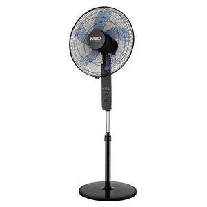 Neo 90-002 Álló ventilátor 45W, átmérő 40 cm, 3 sebességfokozat, forgó, távirányitó, időzités, 3 üzemmód