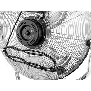 Neo 90-010 Padló ventilátor 100W, átmérő 45 cm, 3 sebességfokozat, fém keretes króm váz