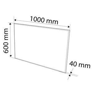 Neo 90-103 Infravörös hősugárzó fűtőpanel 600W, LED kijelző, távirányító