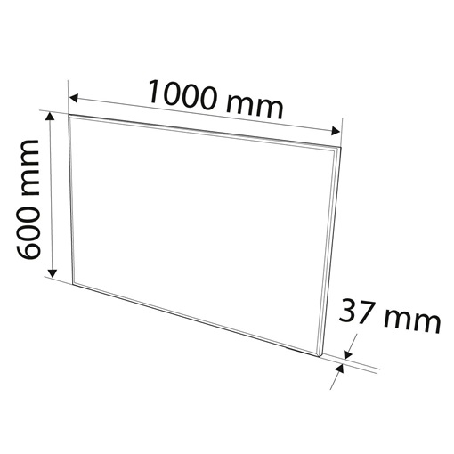 Neo 90-106 Infravörös hősugárzó fűtőpanel 600W, LED kijelző, WIFI, TUYA app, távirányító