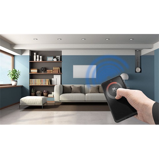 Neo 90-107 Infravörös hősugárzó fűtőpanel 720W, LED kijelző, WIFI, TUYA app, távirányító