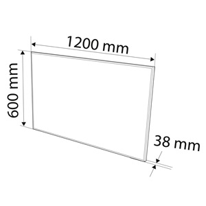 Neo 90-107 Infravörös hősugárzó fűtőpanel 720W, LED kijelző, WIFI, TUYA app, távirányító