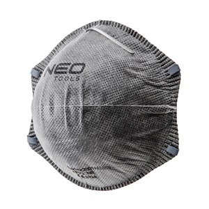 Neo 97-300 pormaszk aktív szénnel FFP2, 3db