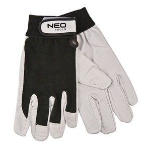 Neo 97-603 munkakesztyű, sertés színbőr, tépőzáras, 10" KIFUTÓ