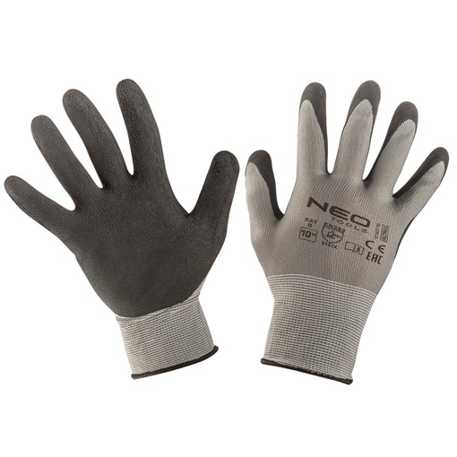 Neo 97-617-10 Munkakesztyű, latex bevonatú nylon, 3141X, méret: 10
