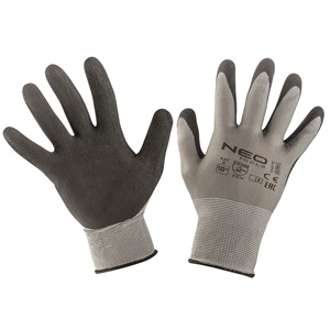 Neo 97-617-10 Munkakesztyű, latex bevonatú nylon, 3141X, méret: 10