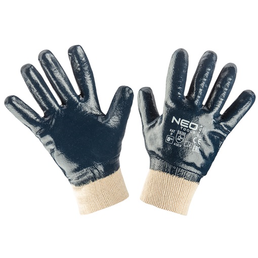 Neo 97-630-9 Munkakesztyű, nitril bevonatú polyester, 4131X, méret: 9 KIFUTÓ