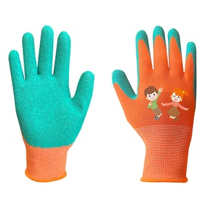 Neo 97-644-5 Gyermek munkakesztyű, latex bevonatú poliészter (crincle), 5-es