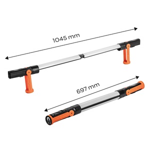 Neo 99-047 Műhelylámpa újratölthető 2x350 lm-es összecsukható SMD