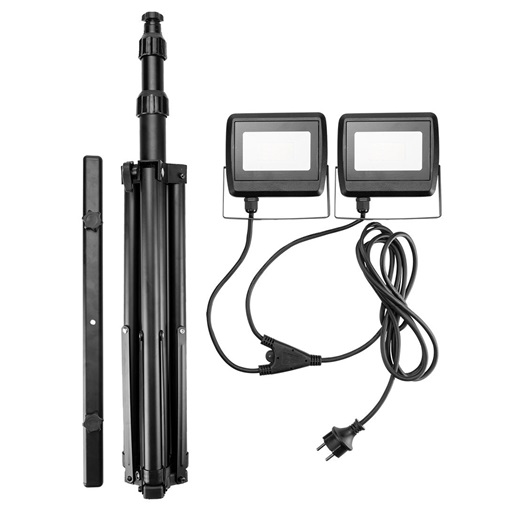 Neo 99-061 Reflektor, állványos 230V/2X30W, 5100lm, SMD led, max.1.8m