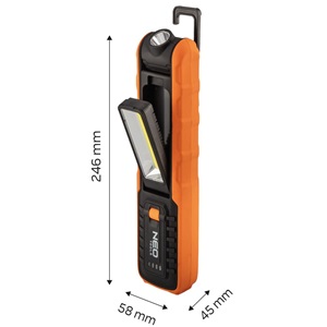 Neo 99-065 Akkus műhely-vizsgálólámpa, tölthető, 500lum SMD LED