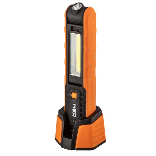 Neo 99-065 Akkus műhely-vizsgálólámpa, tölthető, 500lum SMD LED
