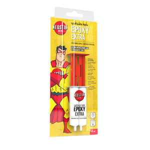 Neostik Epoxy Extra Double Syringe 2K ragasztó 18 ml