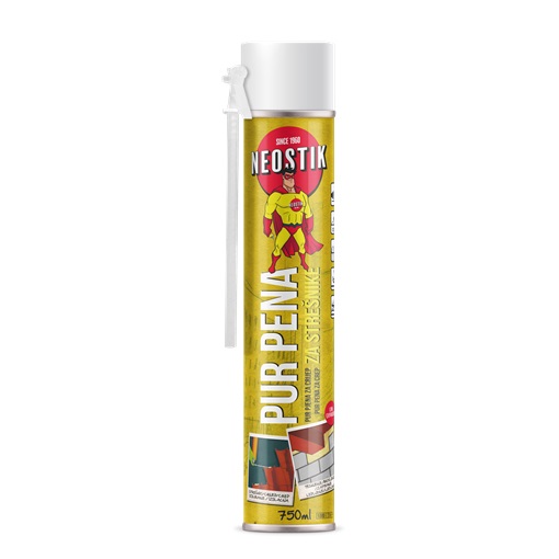 Neostik Pur-hab tetőcserép ragasztó pisztolyos (low expansion) 750 ml KIFUTÓ
