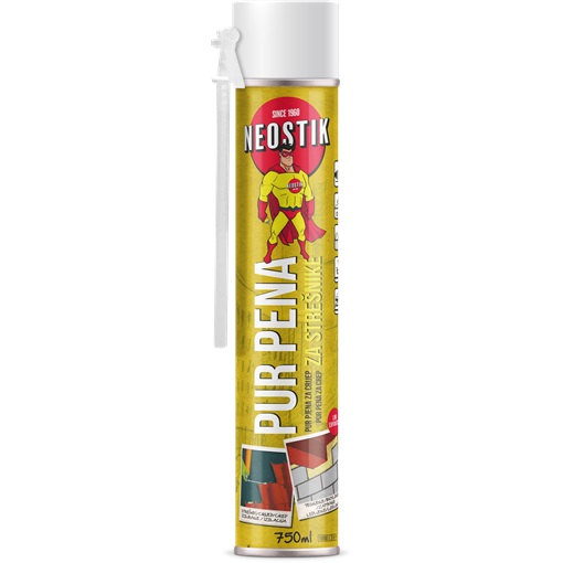 Neostik Pur-hab tetőcserép ragasztó pisztolyos (low expansion) 750 ml KIFUTÓ