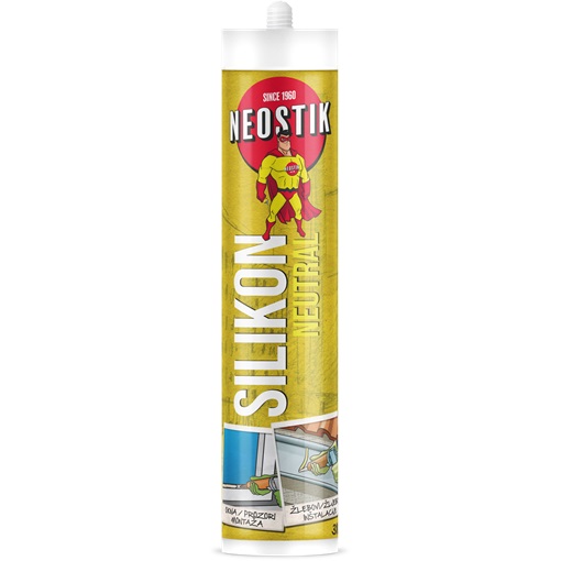 Neostik neutrális szilikon fehér 310 ml KIFUTÓ