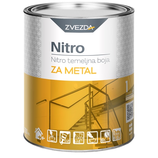 Nitro alapozó fémre szürke 5 L KIFUTÓ