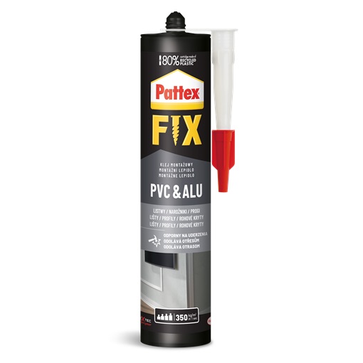 Pattex Fix PVC & Alumínium ragasztó 440 gr törtfehér