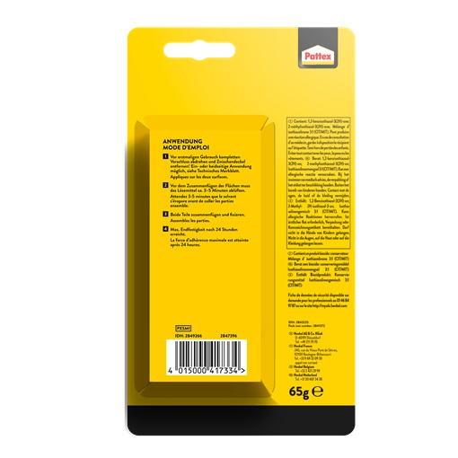 Pattex Oldószermentes kontakt ragasztó 65g