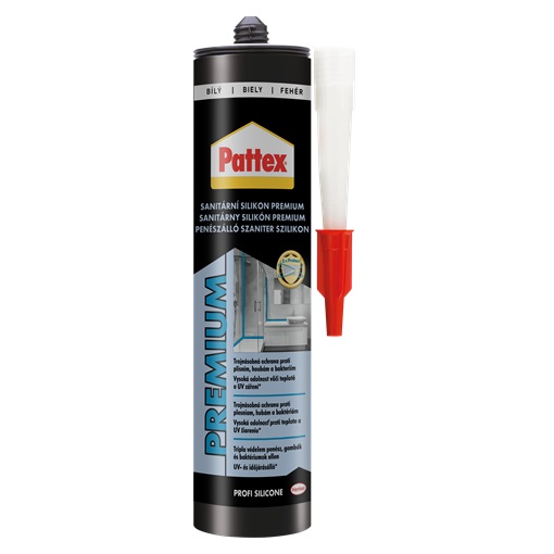 Pattex Pro Penészálló Szaniter szilikon fehér 310 ml