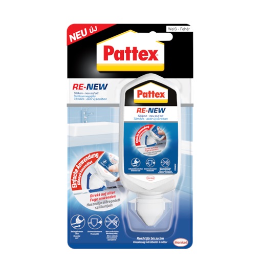 Pattex RE-NEW tubusos szilikon felújító 80 ml fehér