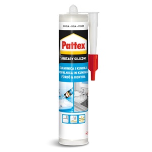 Pattex Szaniter szilikon fehér 280 ml KIFUTÓ