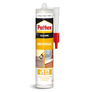 Pattex Univerzális szilikon fehér 280 ml KIFUTÓ