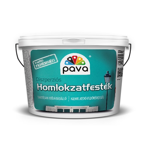 Páva homlokzatfesték fehér 15 L