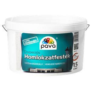 Páva homlokzatfesték fehér 15 L