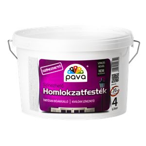 Páva homlokzatfesték színezhető 4 L