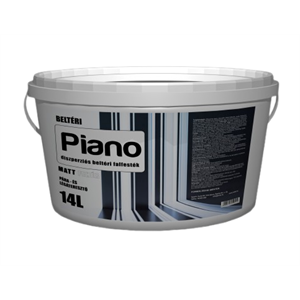 Piano beltéri falfesték 14 L ÚJ!