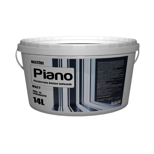 Piano beltéri falfesték 14 L ÚJ!