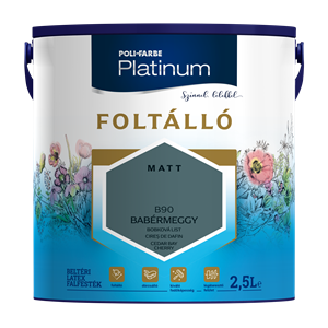 Platinum Foltálló falfesték Babérmeggy B90  2,5 L