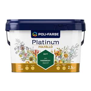 Platinum Foltálló falfesték Babérmeggy B90  2,5 L