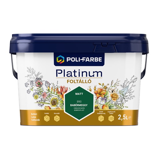 Platinum Foltálló falfesték Babérmeggy B90  2,5 L