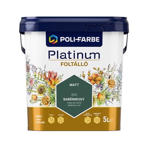Platinum Foltálló falfesték Babérmeggy B90  5 L