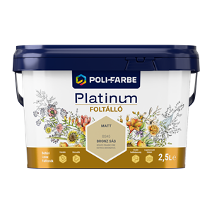 Platinum Foltálló falfesték Bronz sás BS45  2,5 L