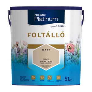 Platinum Foltálló falfesték Bronz sás BS45  5 L