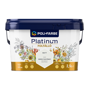 Platinum Foltálló falfesték Deres fagyöngy D20  2,5 L