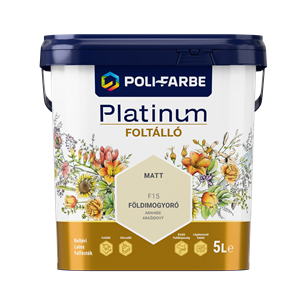 Platinum Foltálló falfesték Földimogyoró F15  5 L