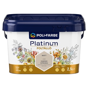 Platinum Foltálló falfesték Hamvas cipruska H40  2,5 L