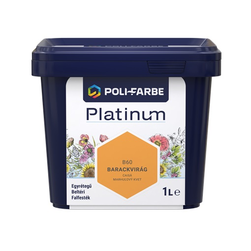 Platinum falfesték Barackvirág B60  1 L