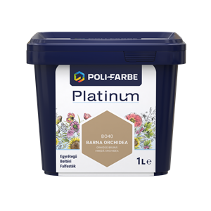 Platinum falfesték Barna orchidea BO40  1 L