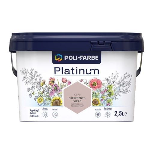 Platinum falfesték Cseresznyevirág CS70  2,5 L